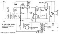 VE 301 W - schema - click to enlarge